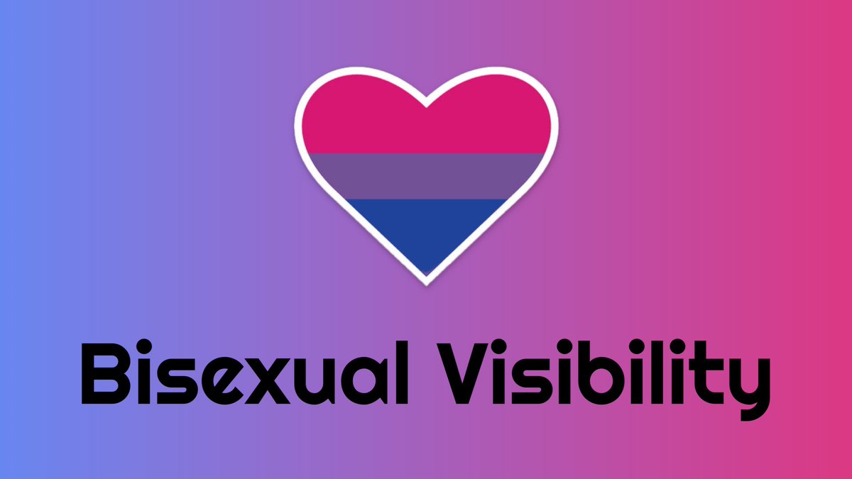 We celebrate our #Bisexual community today and everyday! #BiVisibility is important — we see you, honor your many contributions, and celebrate you as a member of our family!
#BiVisibilityDay