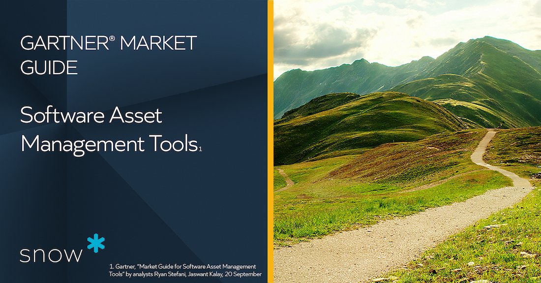 Calling all IT &amp; SAM leaders! If you’re looking to get a view of the available SAM tools, we’re here to help. Get a complimentary copy of the 2021 Gartner® Market Guide for SAM Tools here - ow.ly/EMc6102XR3R

#ITAM #softwareassetmanagement #itassetmanagement