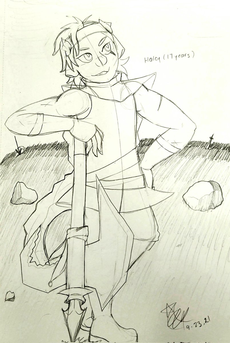 starfcyan's tweet photo. Another break time doodle! Here's a Halcy at the edge of her teen years.
#art #sketchbook #halustration https://t.co/1mgmWMDcKf