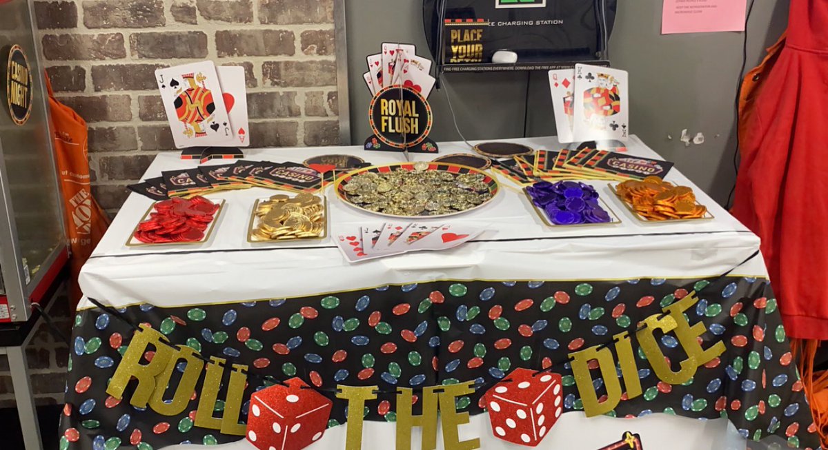 OliphantSable's tweet photo. Casino Nights theme for Success Sharing https://t.co/XVWGloShBD