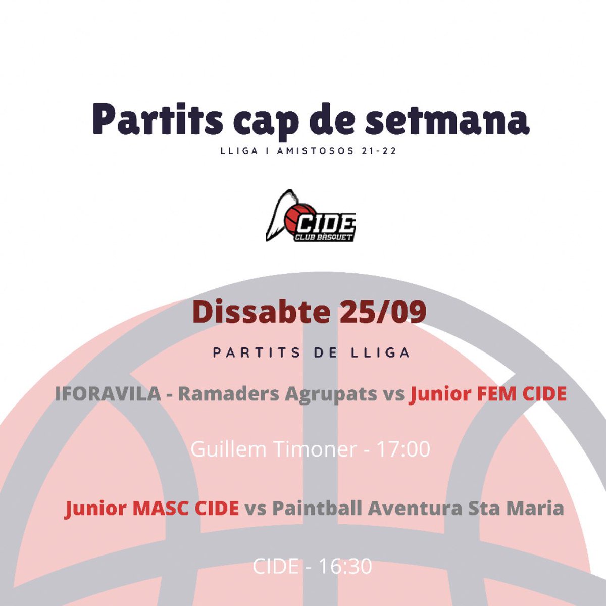 Club Bàsquet CIDE tweet media