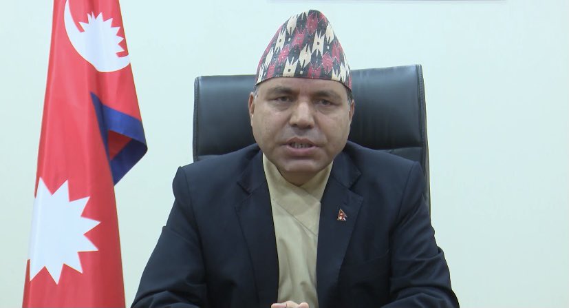 NepalUNNY's tweet photo. We can change our destiny of being ‘prisoners of geography’ to ‘pioneers of prosperity’, all we need is a strong solidarity &amp; cooperation among ourselves &amp; greater support from our transit countries &amp; development partners, says @PaudyalBR at the
#LLDCMinisterialMeeting #UNGA76 https://t.co/jKI3OXVa68