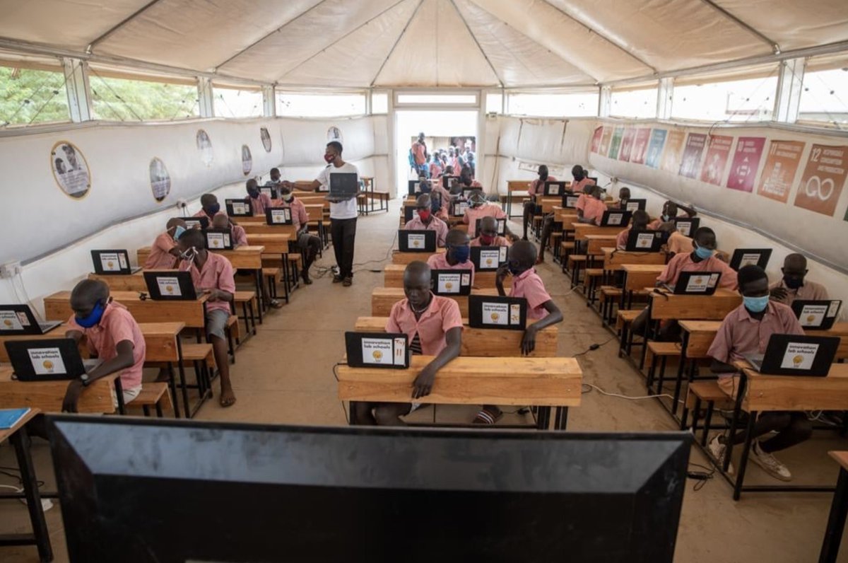 nineviaene's tweet photo. Today is #EducationTechnologyDay! A perfect day to bid on #sports &amp; #music memorabilia &amp; support the kids of #projectKakuma.

👉 https://t.co/uIatOp7Lr1

Did you know the project started with @zelfstudie sending his own 💻 to Kakuma &amp; now involves 2 equipped Innovation Labs? https://t.co/zrVPeIivpt