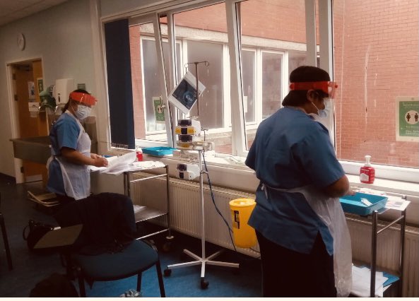 Fantastic IV Therapy Workshop today facilitated by CST member Jill💉Welcoming colleagues from <a href="/Ward_5_SEAC_FGH/">Hello My Name Is Ward 5 - Furness General 🌟</a> PPU and AMU FGH. Well done to all 😃<a href="/lynn_dack/">Hello my name is Lynn Dack</a>