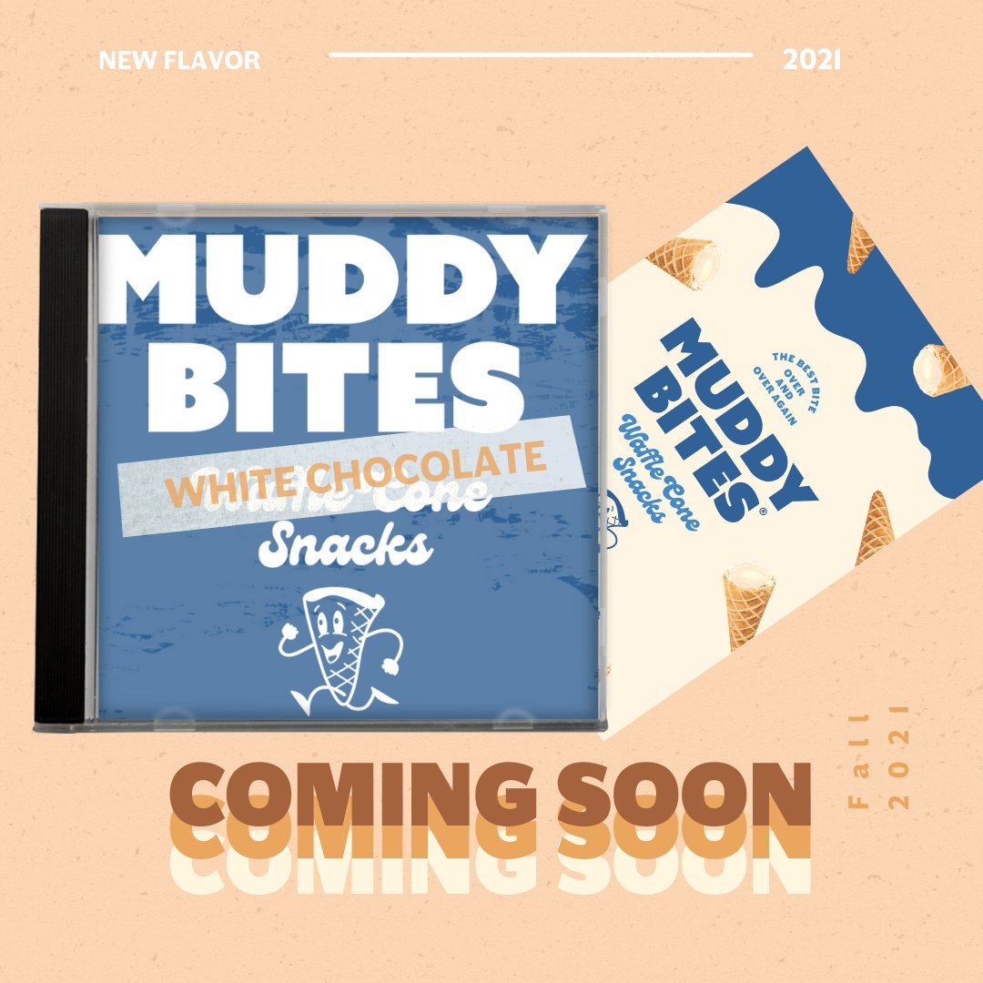 buddythebite's tweet photo. Alexa, skip to the Muddy Bites White Chocolate release date https://t.co/m6kLig3BCH