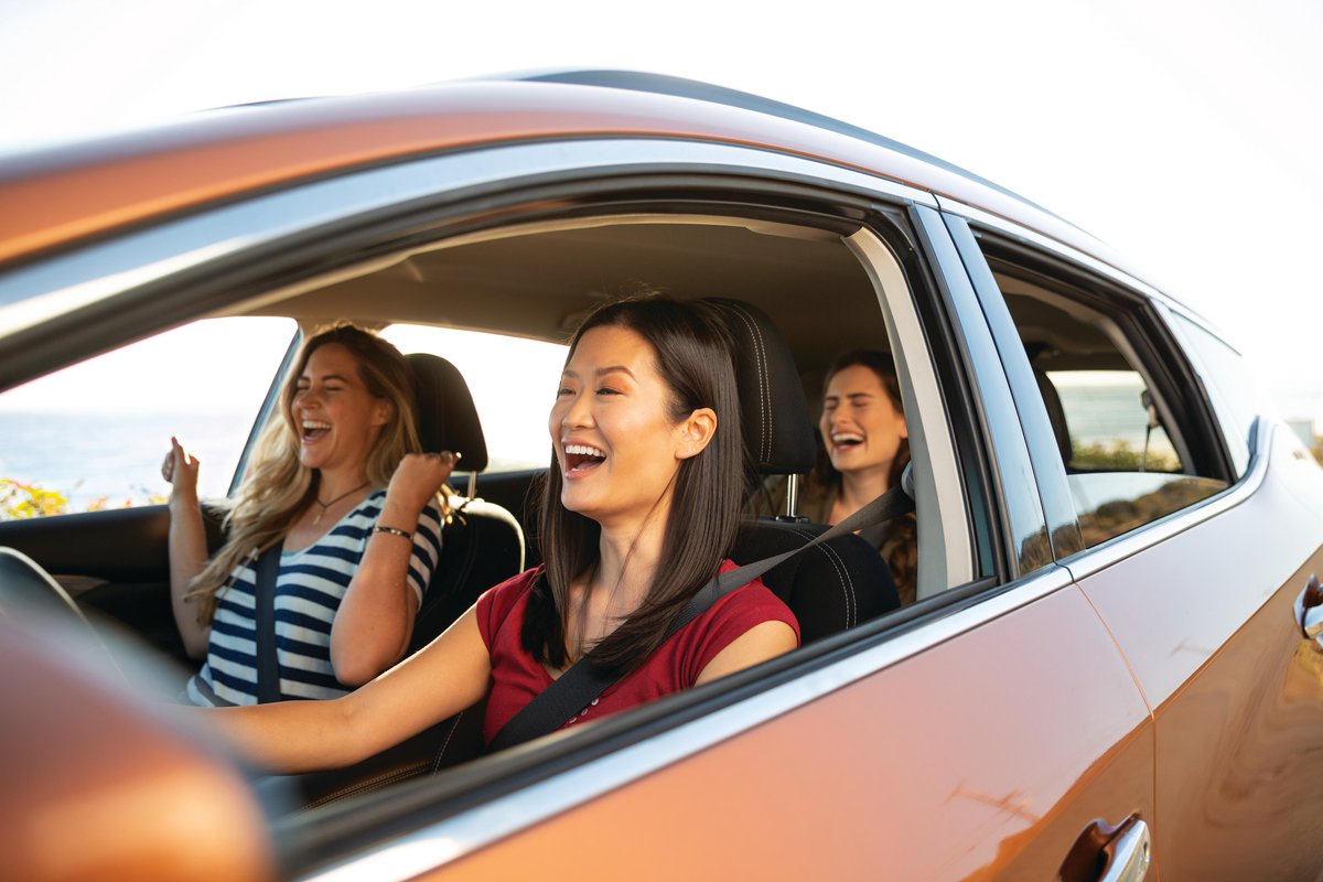 USAA's tweet photo. Who else is excited to get on the road again? With more drivers out there, we want to know how you are staying safe! What are some of your best tips for practicing safe driving? Learn more about USAA’s #SafePilot at https://t.co/nuVhj4SUT8. https://t.co/4Vd0bC8DD8