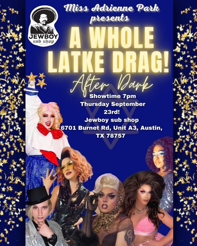itsnicodegallo's tweet photo. It turns out drag queens pair especially well with submarine sandwiches and alcohol! Welcome back to "A Whole Latka Drag!: After Dark"!
@missadriennepark, @jessvelour, @clairevoyantatx, @debbie_cakes96, and @eileendover.foryou
#dragshow #atxdrag #hosting #showhost #dragqueen https://t.co/P9kwjQzvO2