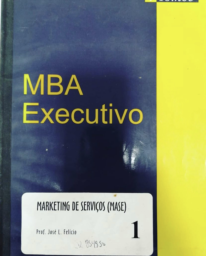 Ainda guardo a apostila do primeiro curso de Marketing de Serviços que fiz. Isso foi bem no início dos anos 2000.

Dominar os fundamentos, teorias e frameworks de Marketing de Serviços sempre foi e continua sendo um claro diferencial frente à concorrência.

#tbt