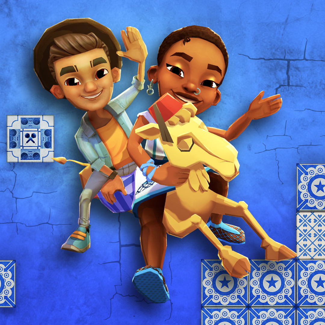 CapCut_how to get blue trains in subway surfers