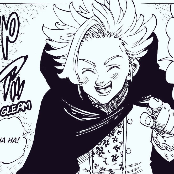 He raises a hand and merely points at the strange man before him.

“ You, mostly . Your countenance is rather fascinating, truth be told . ”