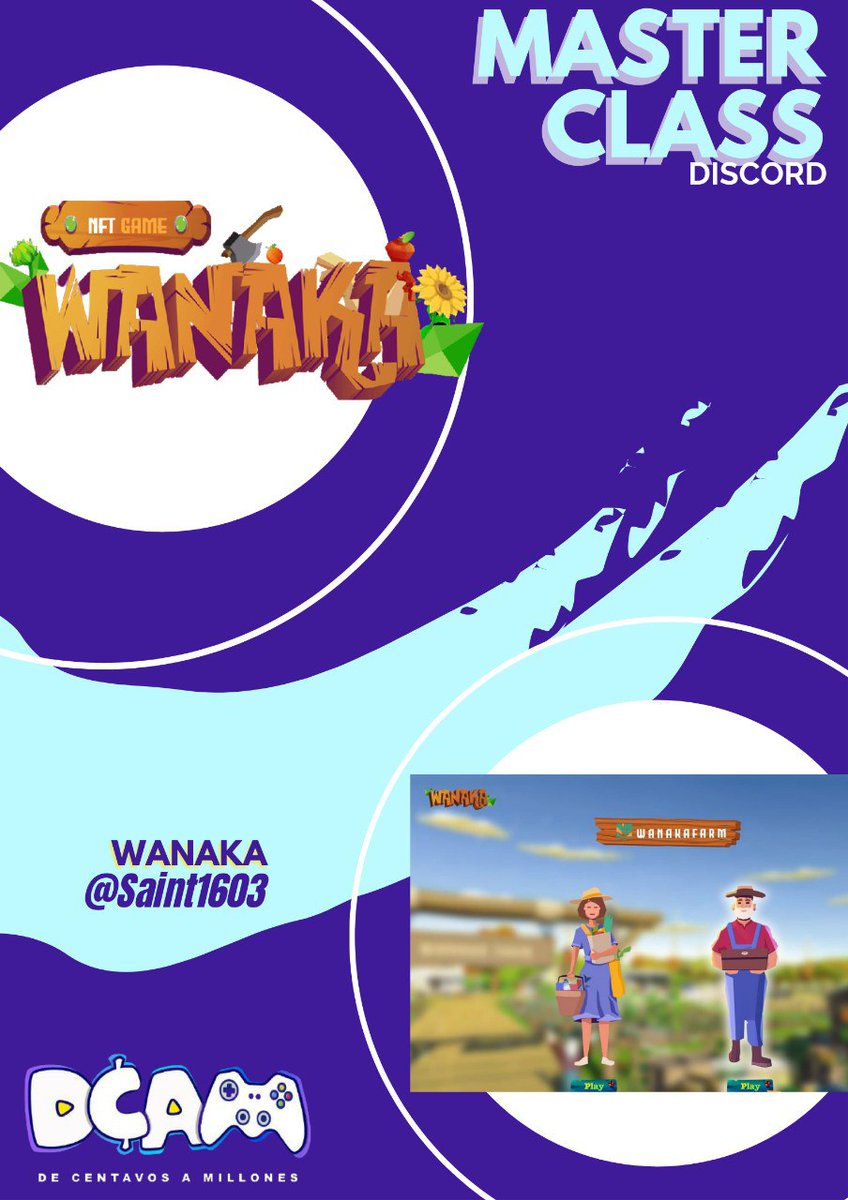 DCAM16095036's tweet photo. 🙋Se les invita a toda la comunidad a la Masterclass. 🤗
Tema: Wanaka
Ponentes: @saint1603
Canal: Discord DCAM
Fecha: Hoy jueves 23/09/21
Hora :
17:30 pm Colombia 🇨🇴
18:30 pm Venezuela 🇻🇪
19:30 pm Argentina 🇦🇷
Estará imperdible 🔥
Te esperamos ‼️
https://t.co/ccufcQzkld https://t.co/GkVEGxfGPp