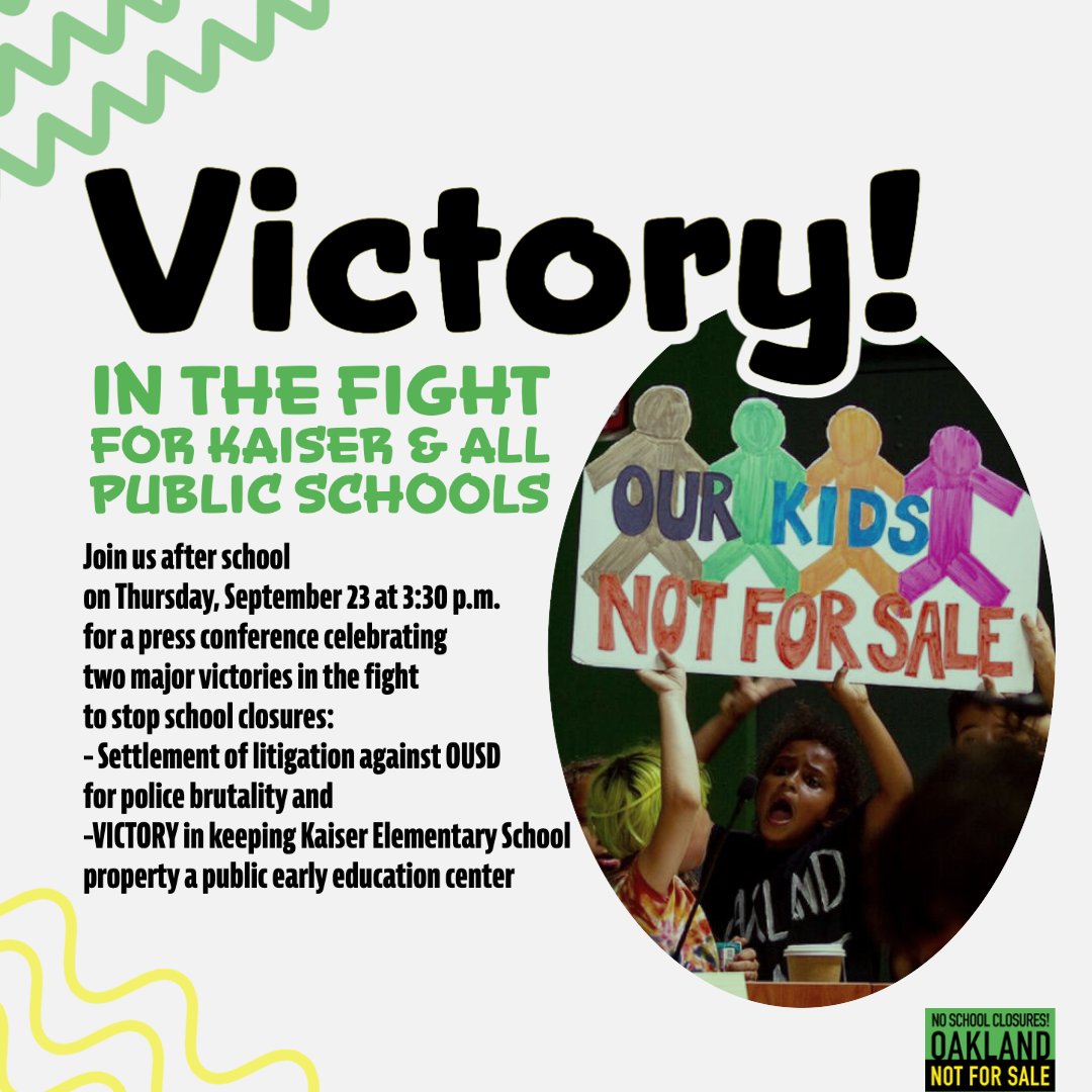 Join Us on TODAY at 3:30 p.m. at OUSD Headquarter, 1000 Broadway - mailchi.mp/f3abe4a4bcfd/o…