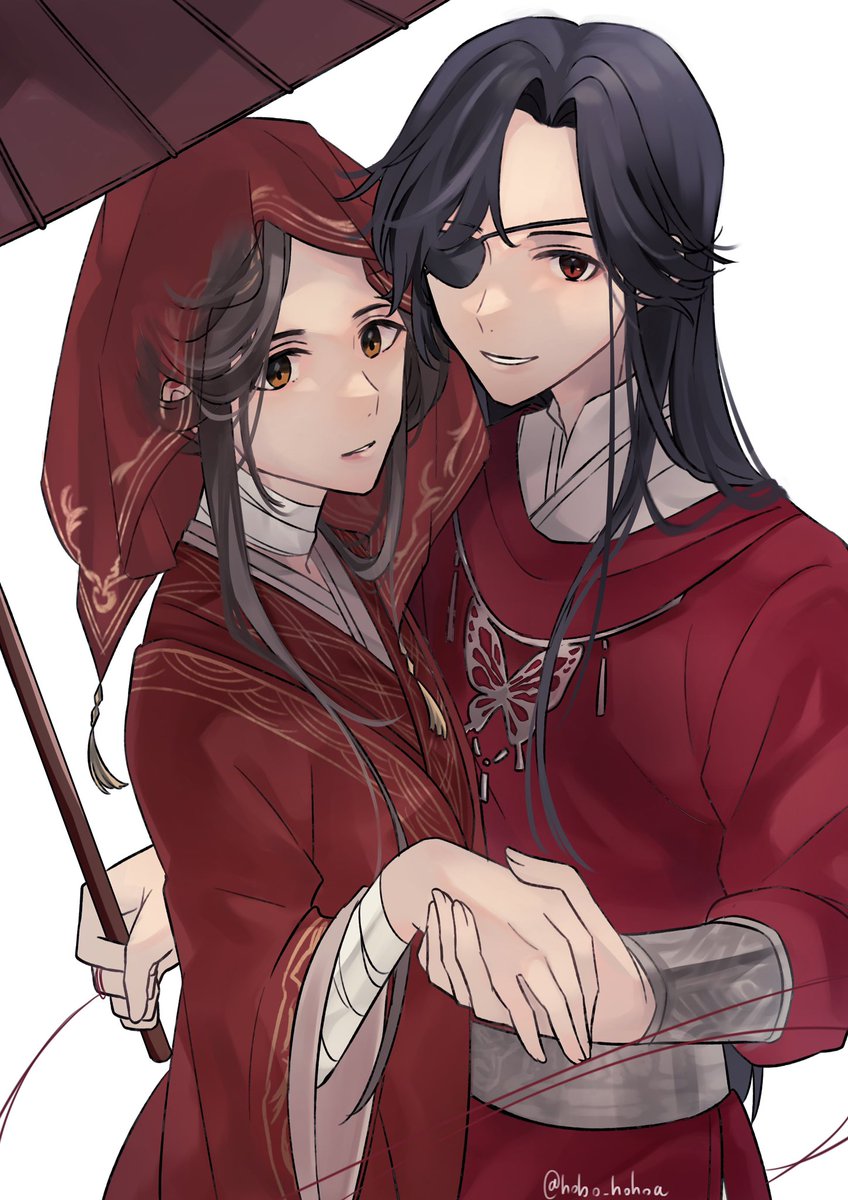 花怜「鬼花婿🦋

 #TGCF #天官赐福  #花怜 」|ほほあのイラスト