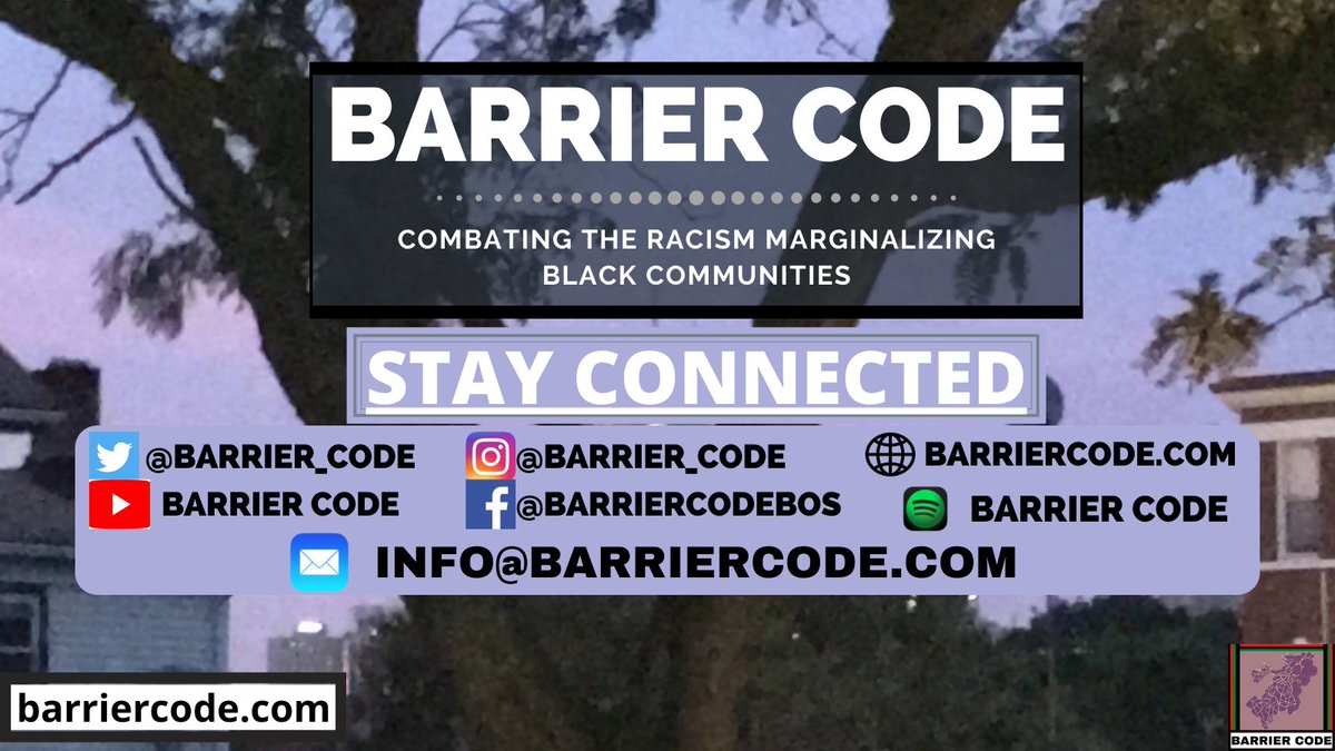 barrier_code's tweet image. Connect with Barrier Code’s Work across these platforms. 
Learn more about the work of Barrier Code at Barriercode.com

#BarrierCode #DismantleRacism
