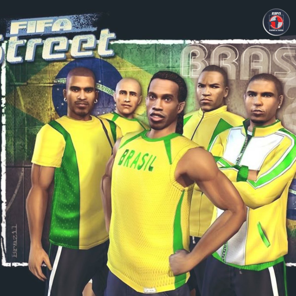 💥 Muchos hablan del PSG en #FIFA22.....

😲 Pero que tal cuando jugaban contra Brasil en #FIFAStreet