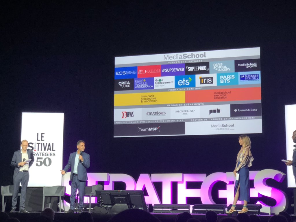 Les équipes de <a href="/Strategies/">Strategies</a> sont mises à l’honneur et remerciées par <a href="/FranckPapazian/">PAPAZIAN</a> qui lance le  #gpstrat de ce soir #StratFestival