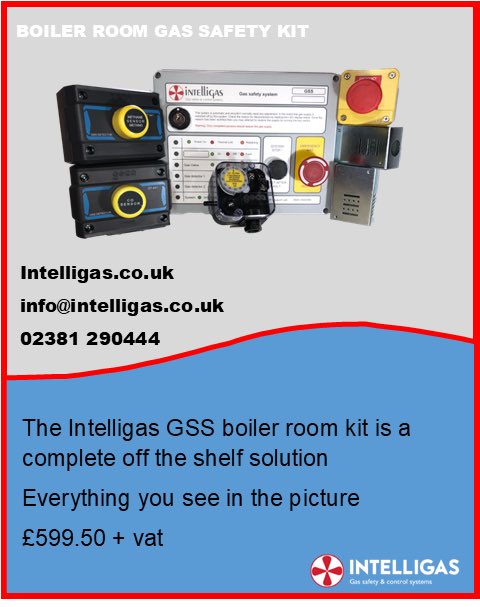 intelligas's tweet image. Check out our boiler room #gassafety system. Fantastic value for money and a great off the shelf #gas #safety solution.