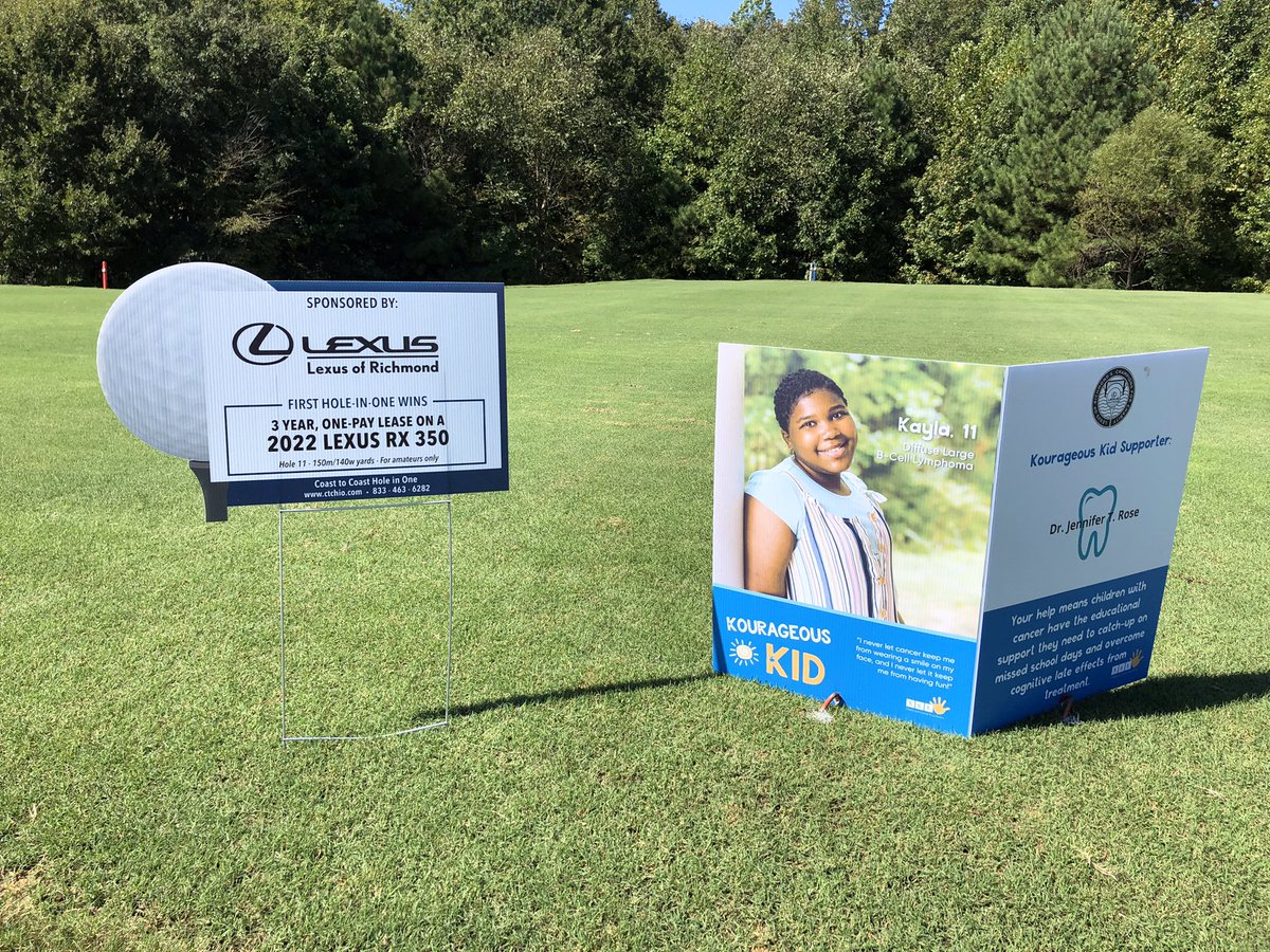 LexusofRichmond's tweet photo. Today is the Lexus Champions for Charity Golf Tournament! We are out here at @IndependenceGC in support of @ASKRichmond! #GoGoldVA #GoGoldBeBold #LexusRX #HoleInOne #TeeTime #GolfLife #BoldRockHardCider ππ https://t.co/UU23SX2jK0