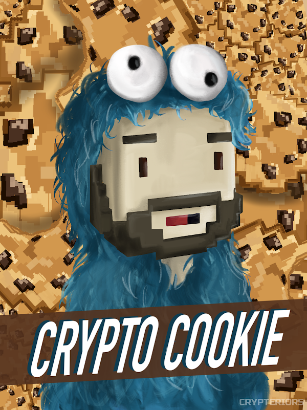 To celebrate our new Locals collection and our on-chain Meme generator accessible to all Locals NFT owners

We are thrilled to announce the 4th Honorary Member of the Crypteriors collection, <a href="/MeCryptoCookie/">CookiΞ 🍪</a>!!!

He's Blue. He Eat. He Meme.

opensea.io/assets/0x495f9…