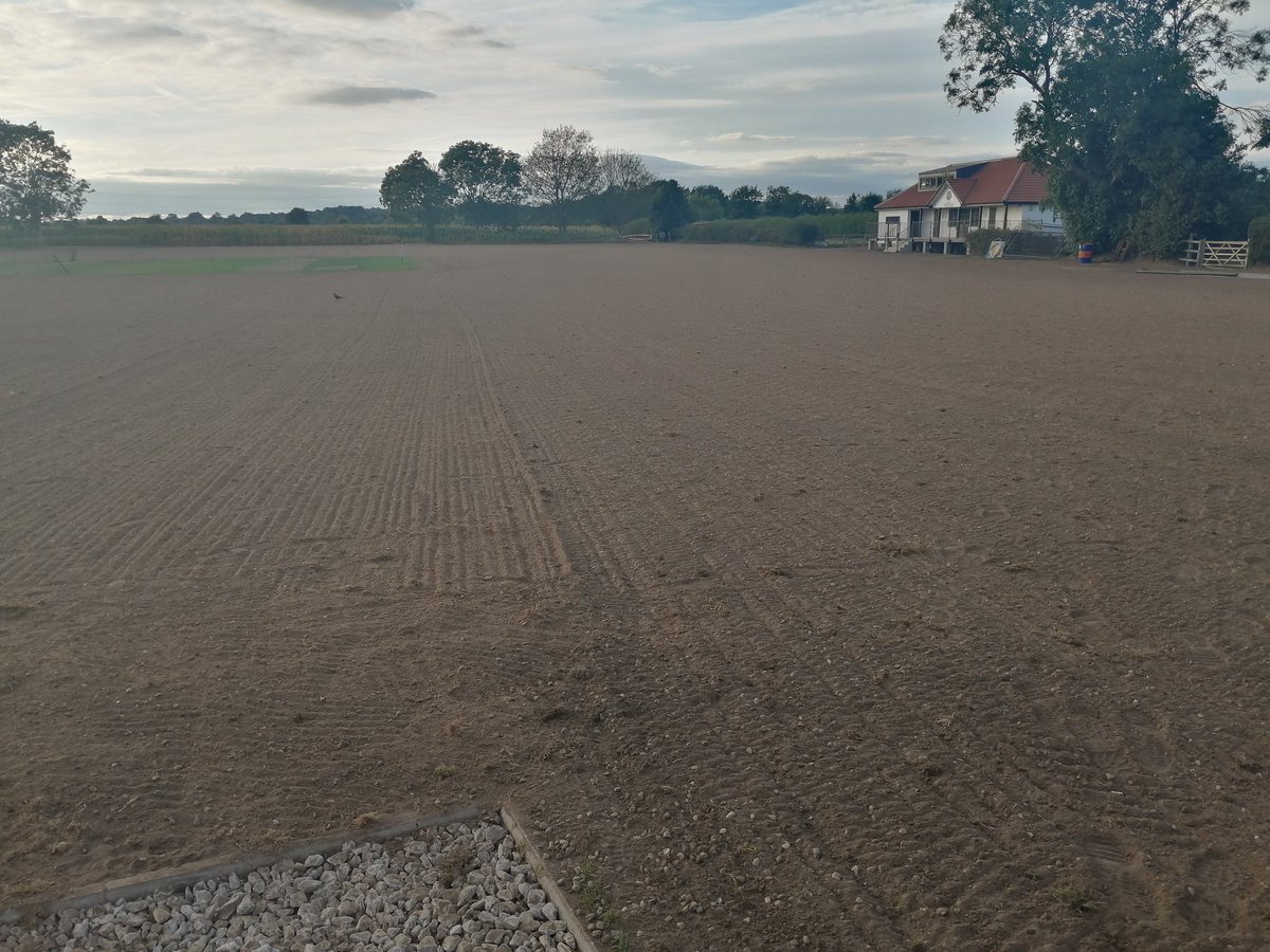 hoveringhamcc's tweet image. Facility improvements continue.