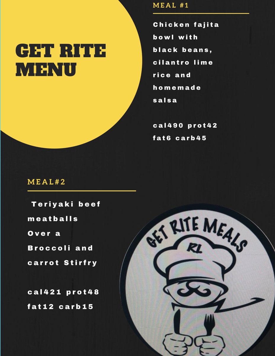 GETRITEMEALS's tweet photo. @GETRITEMEALS @T_Hyde21 Place your orders I will stop taking orders tomorrow at 3 PM https://t.co/IrCsmIw8IO