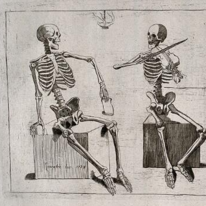 DeathPartyPod's tweet photo. Getting into the spirit 😏 to celebrate the best holiday of the year! We made some Halloween playlists on our Spotify channel to share with you ghouls while you work on your costumes. 👻🎃🦇 https://t.co/Ofx3oUVLOq https://t.co/lGWpX26qUB