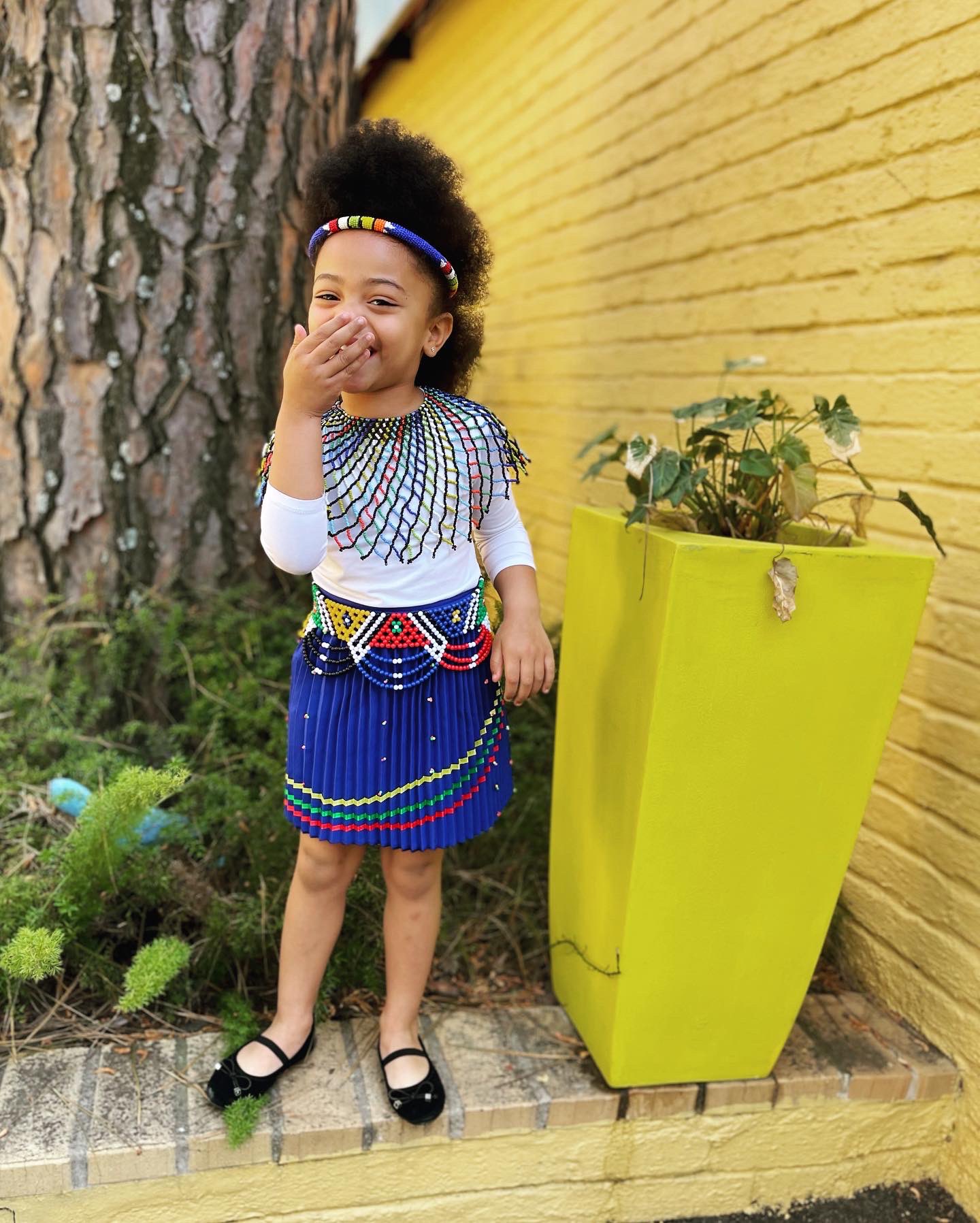 Zulu traditional attire for kids top