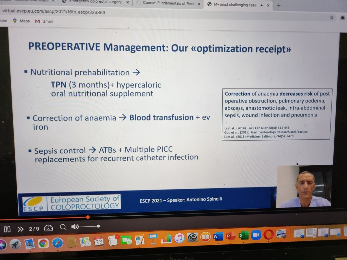 Complex #IBD? Consider suggesting a plane ticket to #Italy . 🙌🙌🙌 case presentation in @escp_tweets virtual on EC fistula in #crohnsdisease by @HumanitasCRS @AntoninoSpin @caterina_foppa @YouESCP @GianlucaPellino