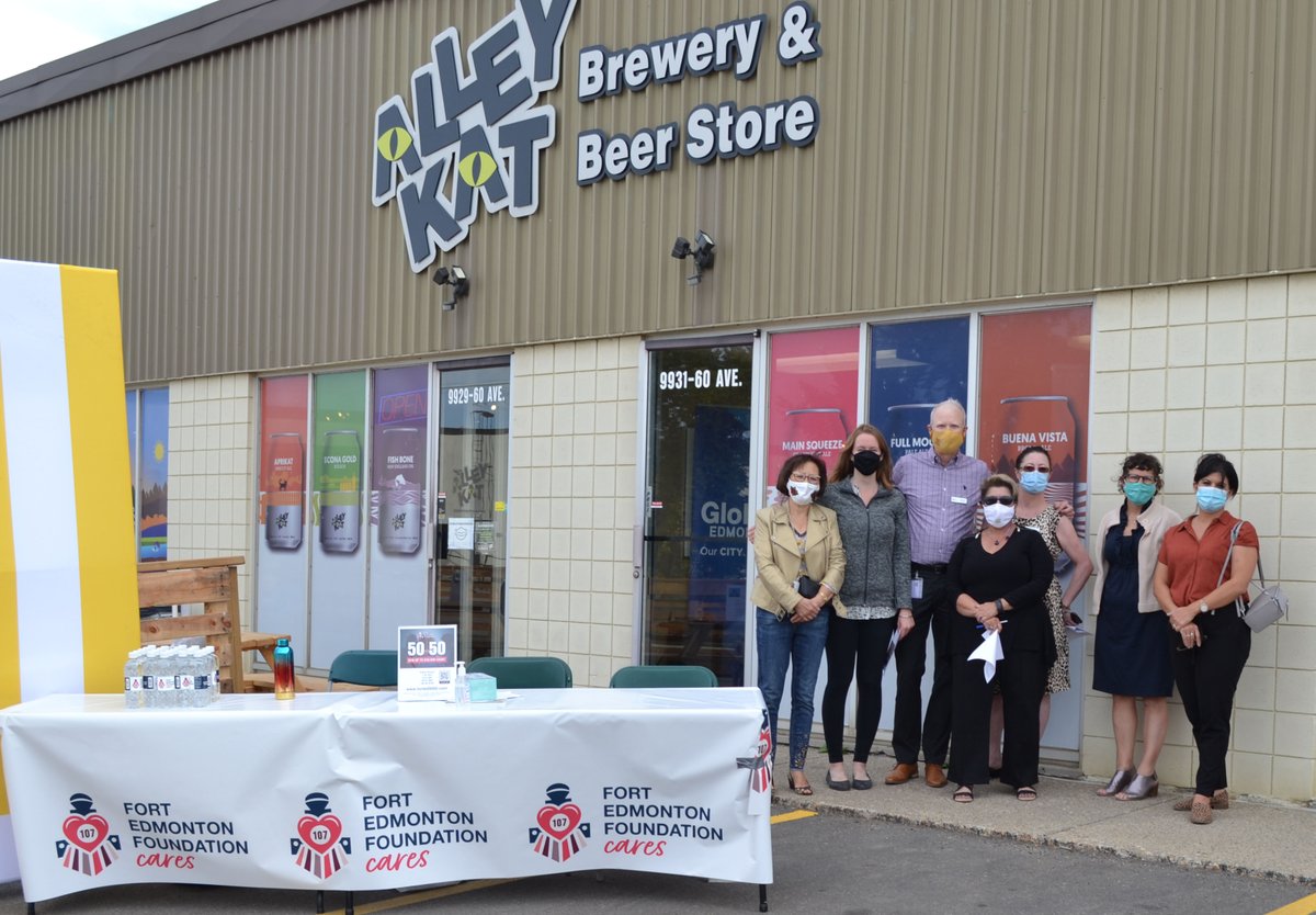 We had so much fun with our supporters and friends at the Fall for the Fort Online Auction Launch earlier this month at <a href="/alley_kat_beer/">Alley Kat Brewing</a>. 

Huge thanks for their support, and to 
<a href="/wolfecadillac/">Wolfe Cadillac Edmonton</a> for the great food and entertainment.