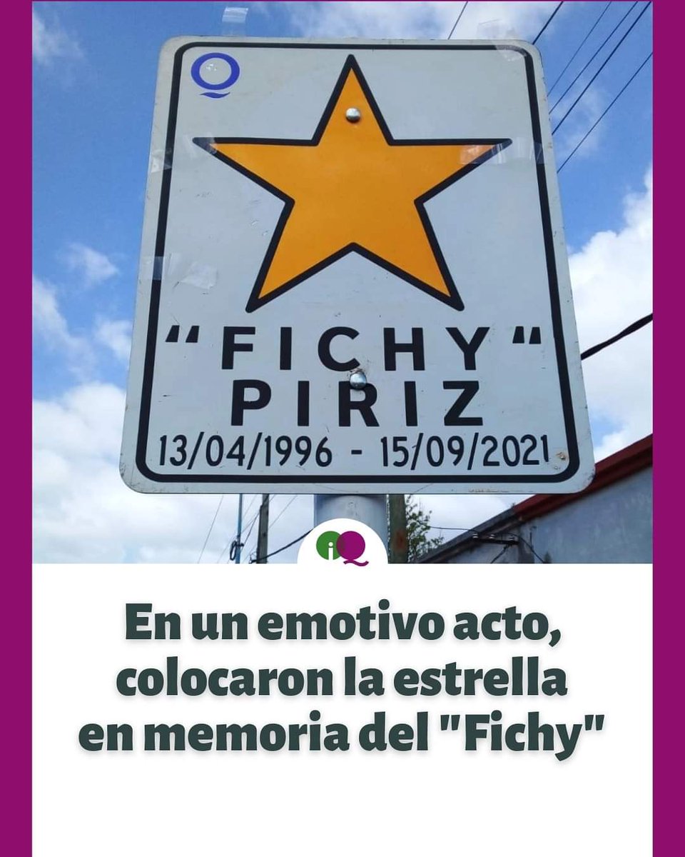 infodequilmes's tweet photo. En un emotivo acto, colocaron la estrella en memoria del #Fichy
https://t.co/dreLkJV9lc https://t.co/qhsV3XNbyo