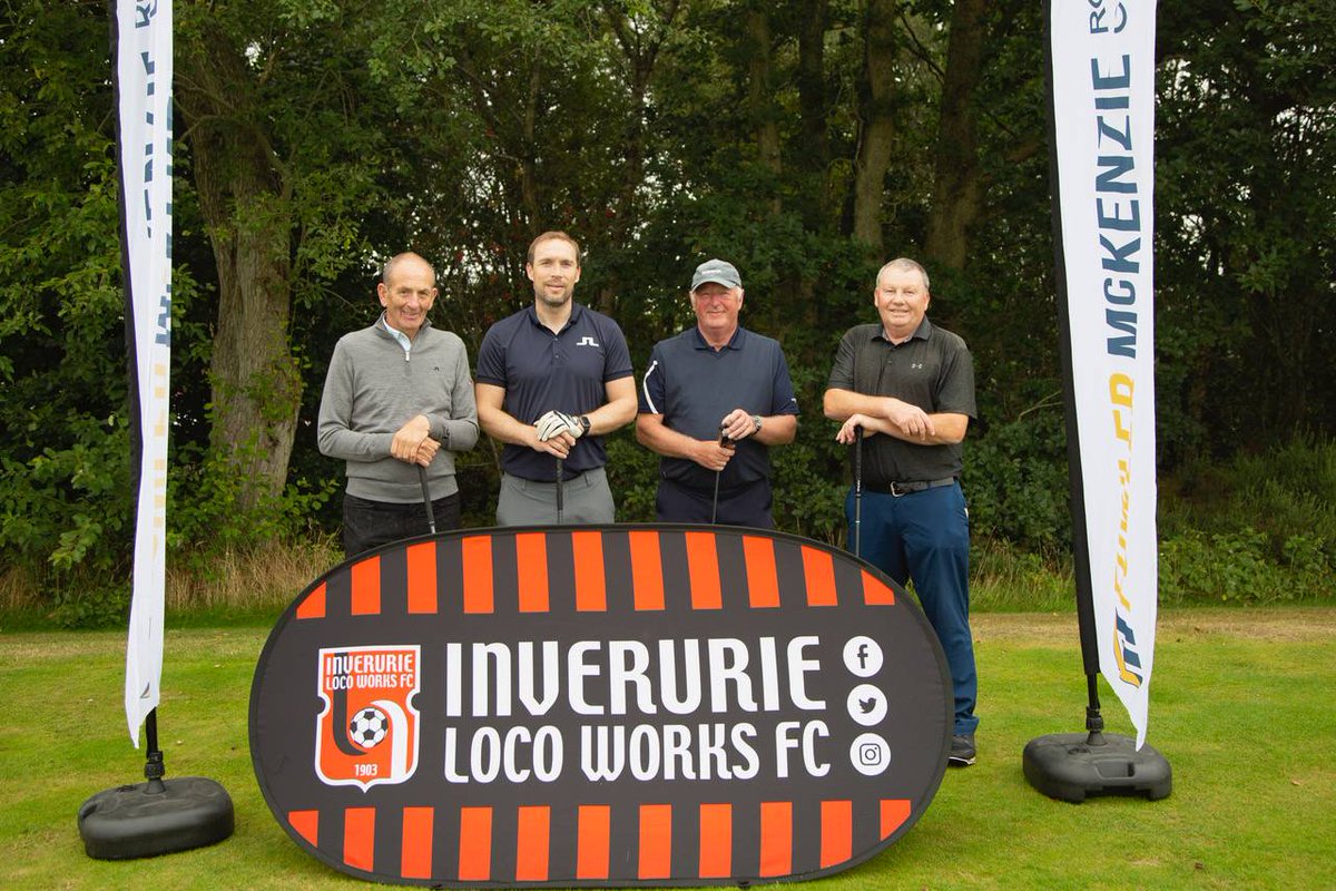 InverurieLocos's tweet photo. LOCOS GOLF DAY with FOWLER MCKENZIE.  Team Pics. 📷 Thanks to Paul Douglas Pictures. https://t.co/fdYp7Z5uOo
