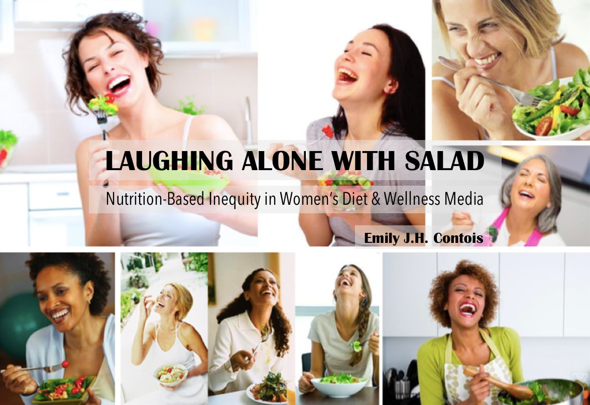 Woman Laughing With Salad Meme
