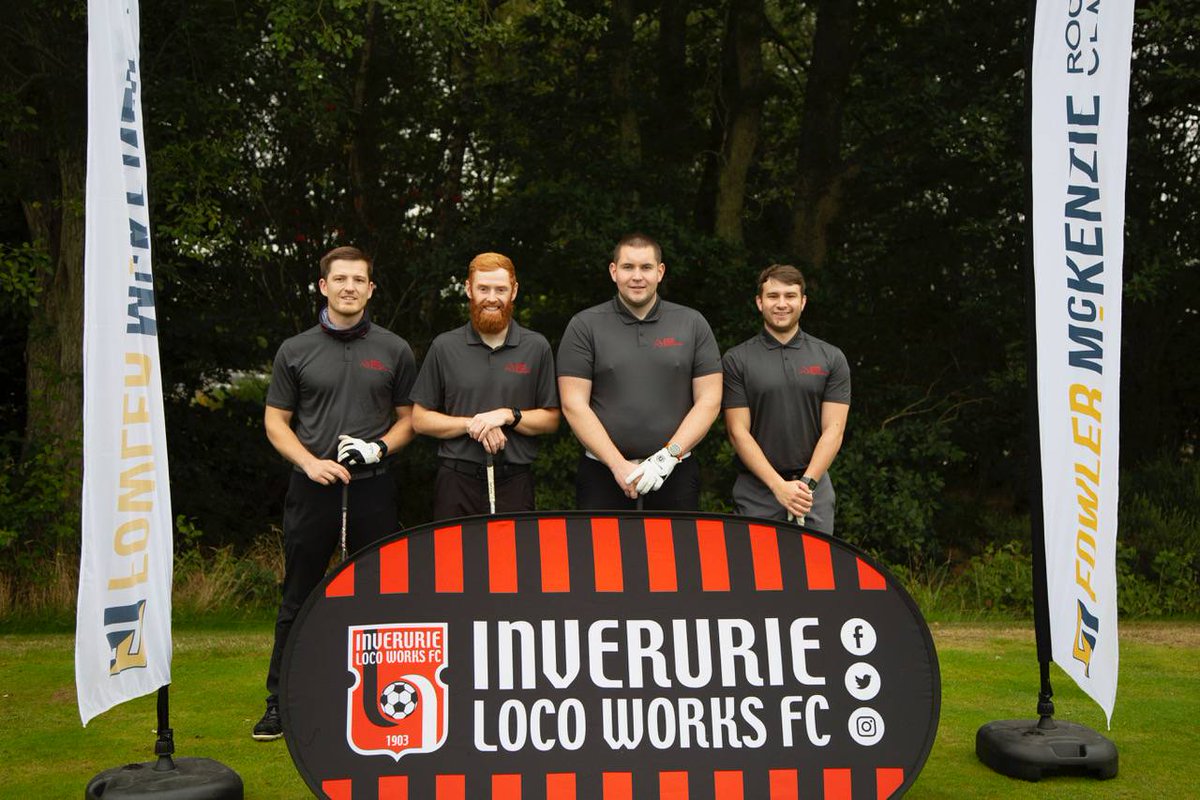InverurieLocos's tweet photo. LOCOS GOLF DAY with FOWLER MCKENZIE.  Team Pics. 📷 Thanks to Paul Douglas Pictures. https://t.co/2t0cfru2I2