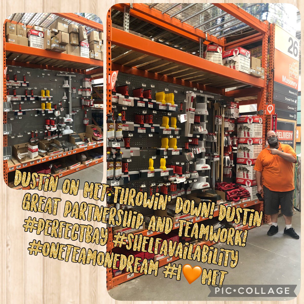 mattjensen93's tweet image. Dustin, FANTASTIC job sir!! Appreciate the hard work and effort in driving #ShelfAvailability and #CustomerService 👊🏼💣💥 GREAT JOB! #AppreciationPost #Team406 #D66Good2Great #I🧡MET