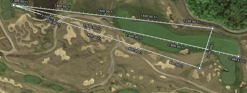 glenn_larson's tweet photo. @scottfawcett #sendit on 6 if they play the forward tees?  hard to tell what the area short of the green will play like from the satellite view. https://t.co/erMDNwCgDv