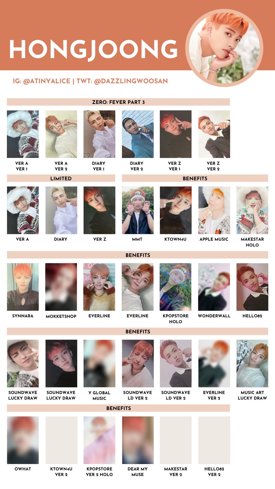 ATEEZ FEVER MAKSTAR特典カード ATEEZ FEVER MAKSTAR特典カード
