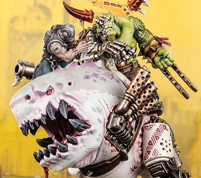 DrunkenOrk's tweet photo. Mozrog getting the High Marshall  treatment ☺
'Oo's da reel 'igh Morshill?

#warmongers #warhammer40k #warhammer #warhammercommunity #orks #40kminiatures #waaagh #blacktemplars40k #highmarshall #40kmemes #40kmeme #40kfunny https://t.co/luDiSrgzQn