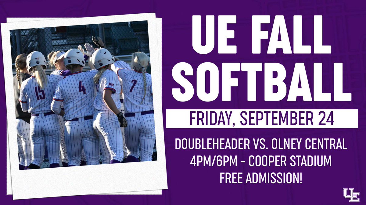 UEAthletics_SB's tweet photo. Don’t miss your next chance to see the Aces in action! Going to be a beautiful evening at Cooper Stadium #Rakeville https://t.co/l0etPnihWJ