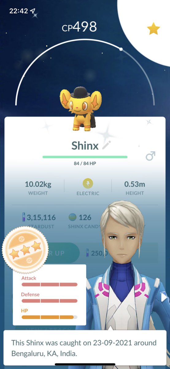 GlobalPokmonGO's tweet photo. @PokemonGOfr Look at my cute shinx! If you haven’t made the most of fashion week yet, come join us today!!!! We accept all levels and regions !! #PokemonGOraid  #PokemonGO #pokemon https://t.co/DFoeQpK3vz https://t.co/XuW9PZADlh