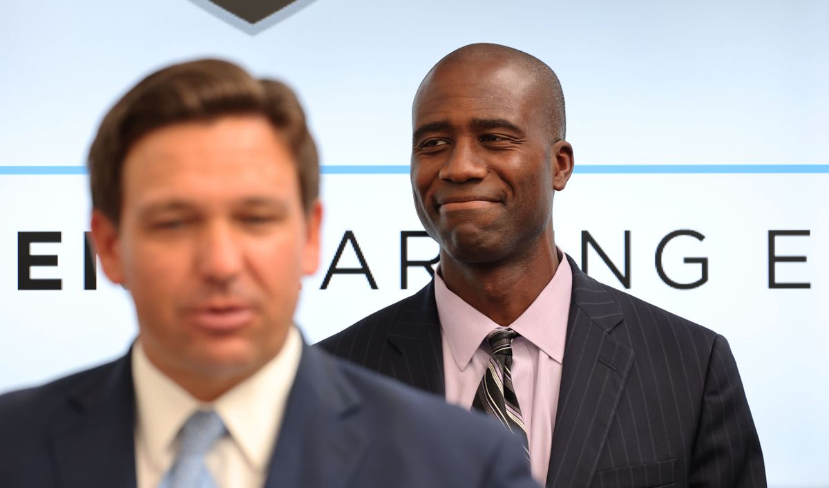 SunSentinel's tweet image. The fear is real -- of Florida’s reckless new surgeon general | Editorial bit.ly/3zAYida