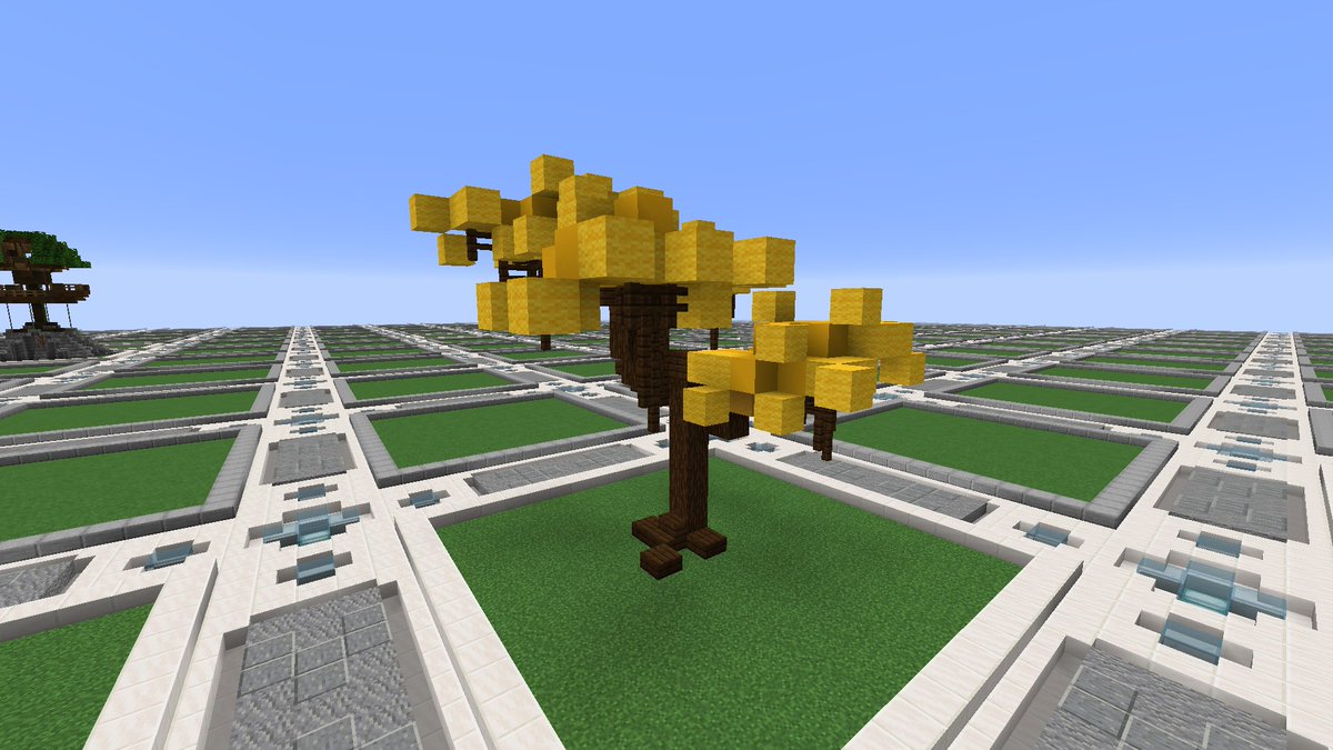 Some trees I built on the #PlantForLife server.

On the server every built tree equals one tree planted in IRL
mc.plantforlife.fr is the IP to check out this great project
