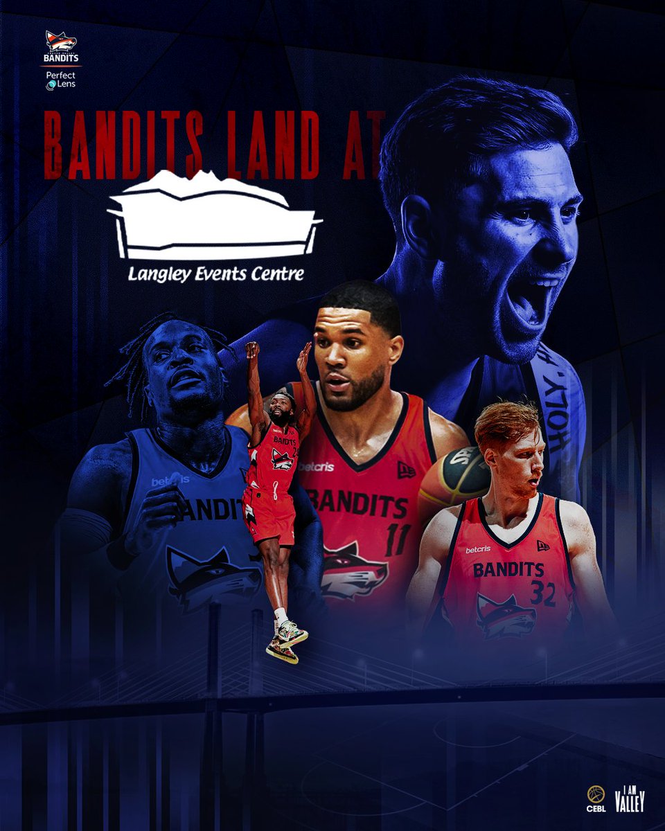 BREAKING: Professional basketball in BC has a new home. 🏠

<a href="/LangleyEvents/">Langley Events Centre</a>  will be the home of your Bandits for the upcoming <a href="/CEBLeague/">CEBL</a> season starting May 2022. Valley has next. ☔

🗞️ bit.ly/39wVqUb
🎟 bit.ly/3o1ljnr

#IAmValley x #OurGame