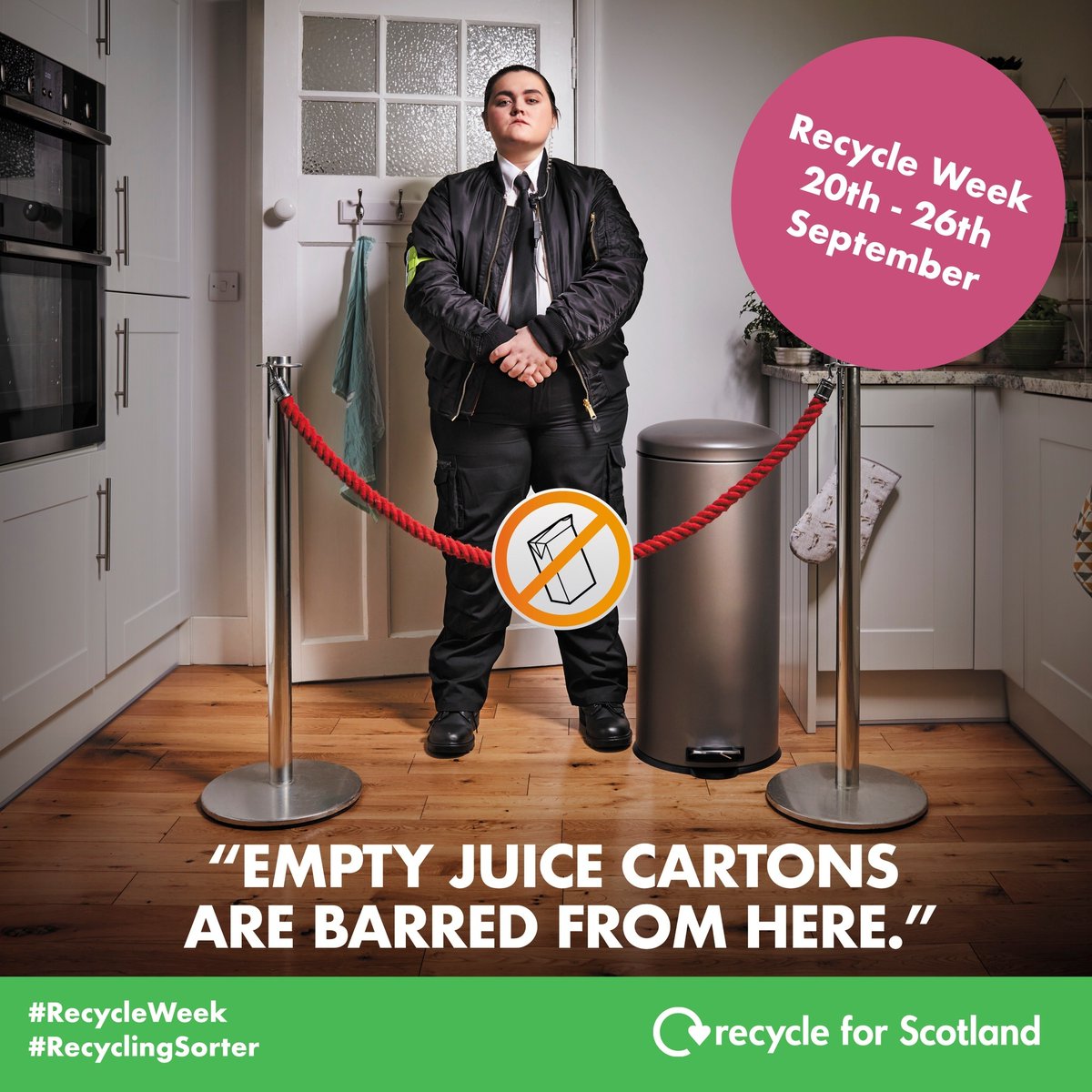 AberdeenCC's tweet photo. We donโt just let anything in the general waste bin! โ๐๏ธ โ
Use the new #RecycleSorter to check before you chuck this #RecycleWeek
Try it out at https://t.co/hwMURlcB5k https://t.co/d3g7MJwpO1