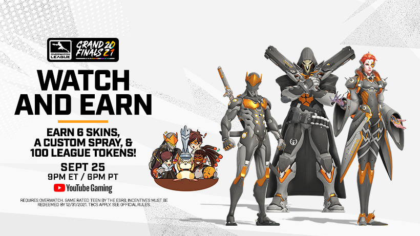 Overwatch League on X: You can get all four of these skins by