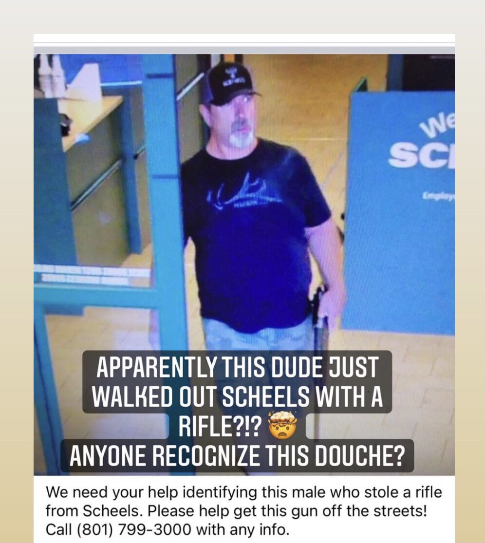 How does this happen?  Asking for a friend!!!!! I can’t leave a store without setting off the sensors!!! He walks right out with a rifle🤯 <a href="/SCHEELS/">SCHEELS</a>