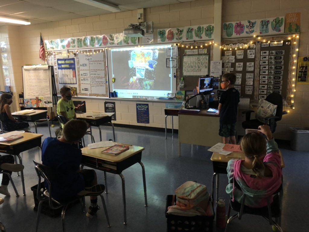 Today we enjoyed sharing our beautifully decorated notebooks that included some of our interests and aspirations that will inspire our writing minds! ✏️📝