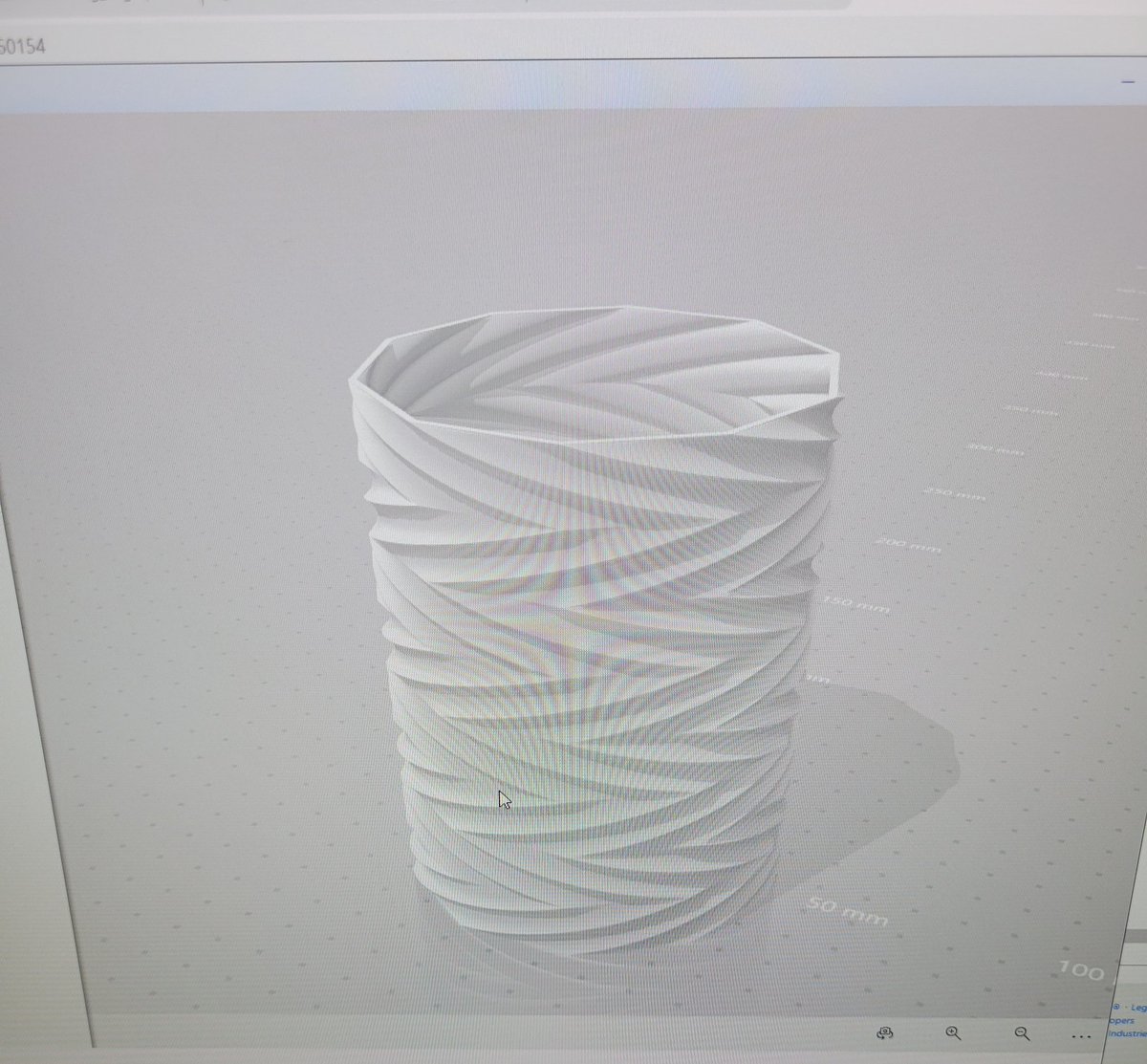shs_Arch_Design's tweet photo. First test print of the school year is going great! Now we start printing student projects! @NJspartascience @Sparta_Schools @Dr_Lazzara @Sparta_HS  #3dprinting https://t.co/iVXrpvFzKt