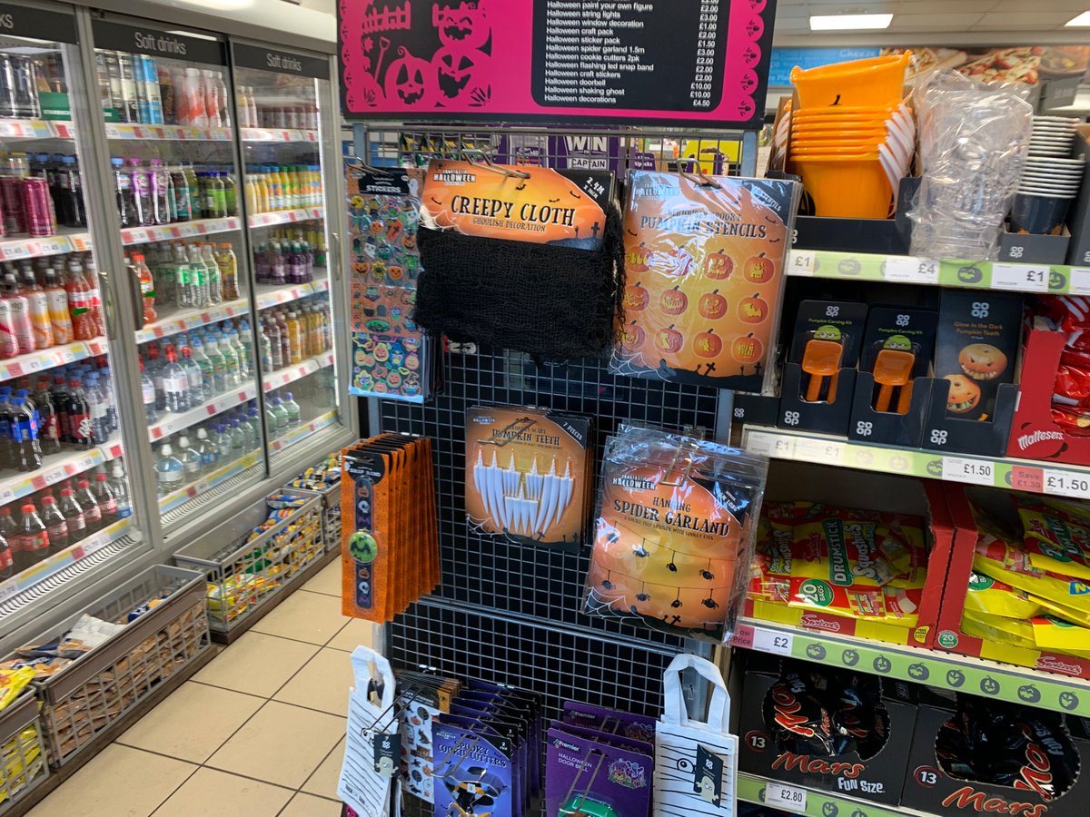 Db92Liam's tweet photo. Ready for Halloween and shortly after Christmas at Huthwaite Road @Flotsamh @ChrisBe73178233 @mycoopfood https://t.co/gUgUc13Npe