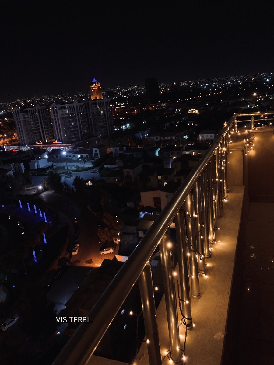 visitebl's tweet photo. A charming weekend touring in Erbil accompanied by bright lights and city nights.
Photo Credit @worldmemorymaker
#Erbil #VisitErbil #ErbilNightlife #CityLights #WhereErbil #ErbilWeekend https://t.co/M5vAujezt2