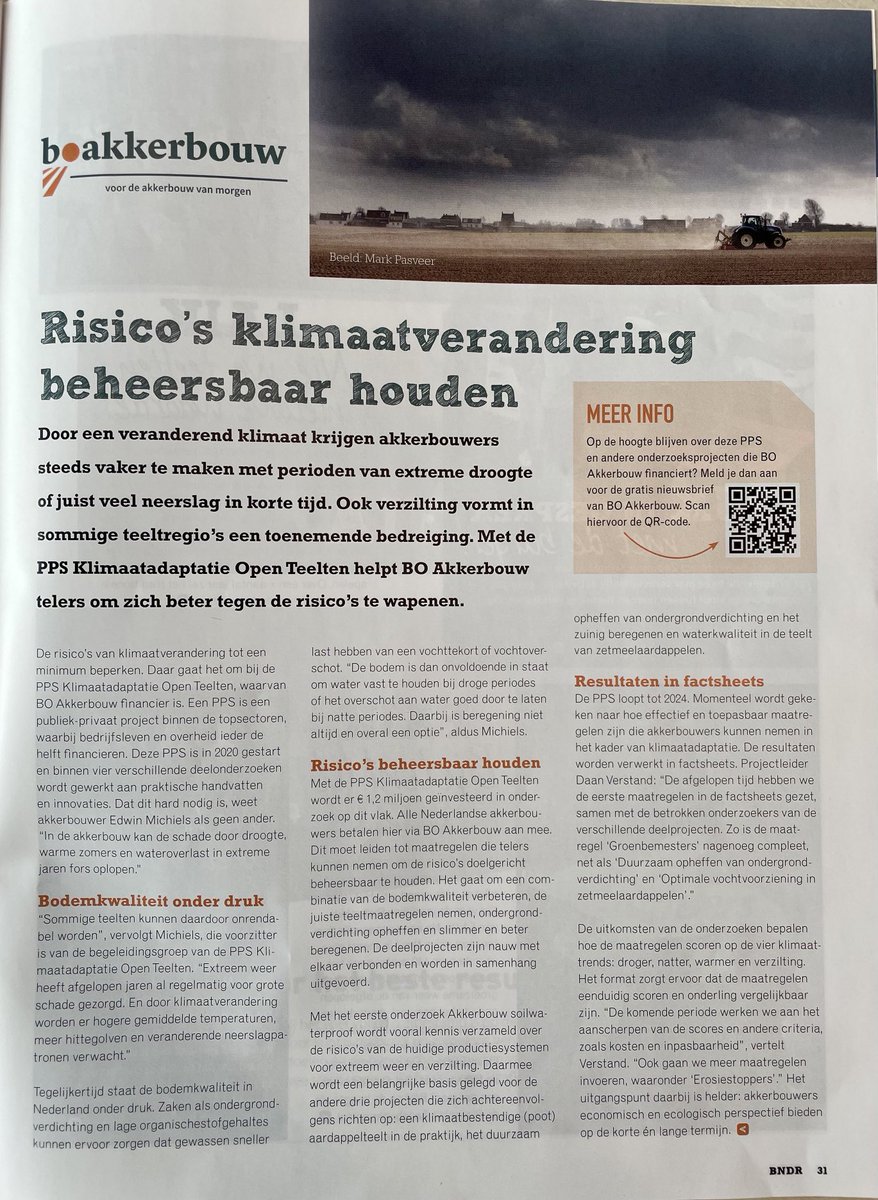 We lichten een onderzoek naar klimaatverandering uit in de nieuwe BNDR van ⁦<a href="/NAJKtweets/">NAJK</a>⁩ 👇

En een tip: BNDR is een leuk en interessant blad. Lees ‘m ook!
najk.nl/voor-jou/bndr/